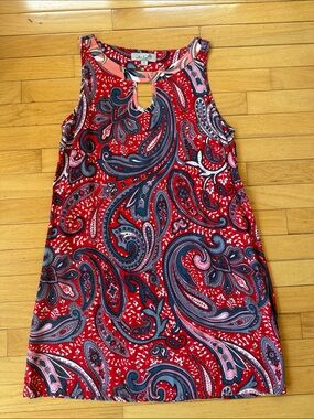 Ava Lynn paisley print dress - S